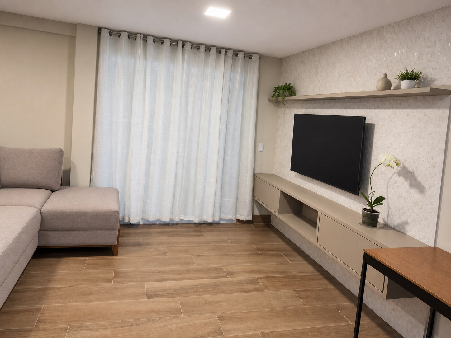 Ambiente interno ilustrativo para a demonstração